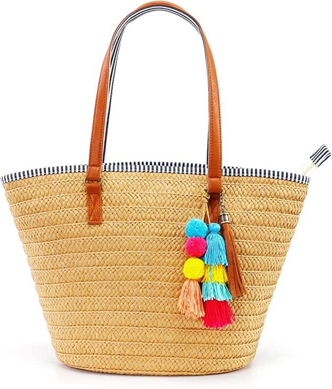 Best Straw Beach Bags UK TheBeachBags
